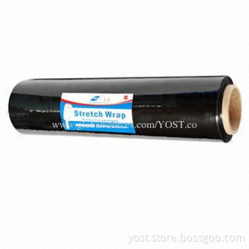 LLDPE black stretch film, moisture-proof